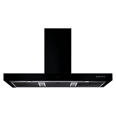 Smeg KS110BLE Chimney Cooker Hood, Gloss Black Smeg KS110BLE Chimney Cooker Hood, Gloss Black